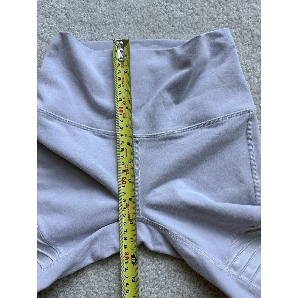 Alo Yoga Silver High-Waist Moto Legging Alloy / Alloy Glossy Small